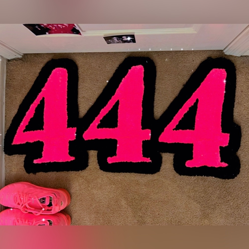 Custom Angel Number rug